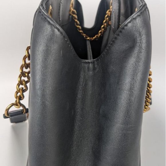 Louis Vuitton New Wave Chain Black Leather Tote - Picture 6 of 10